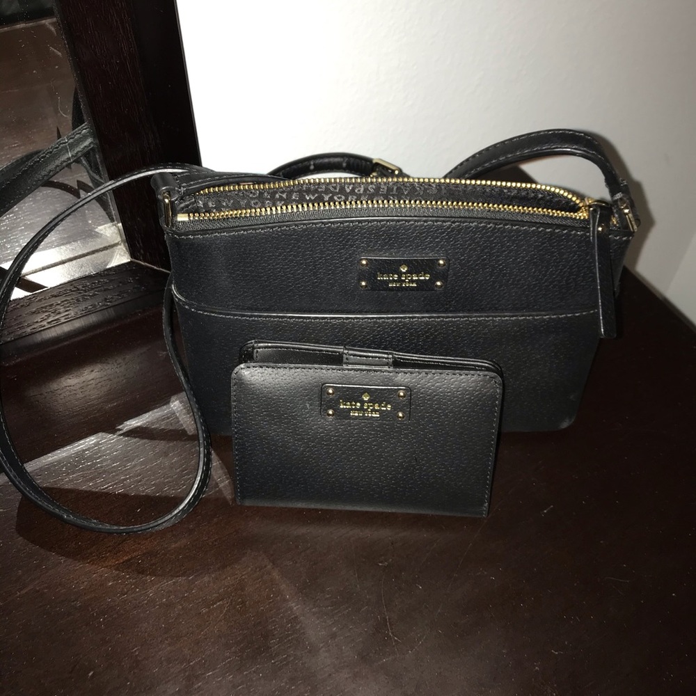 Kate Spade crossbody w/ matching wallet